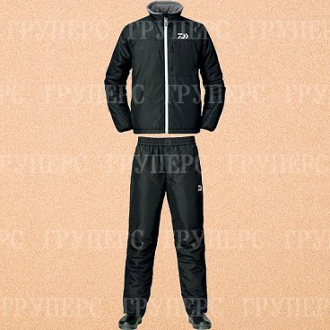 Костюм-поддёвка DAIWA  Warm-Up Suit Black XXXL DI-5203