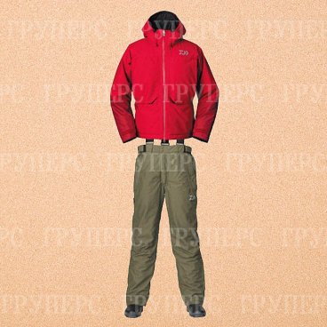 Костюм утеплённый непромокаемый дышащий DAIWA GORE-TEX GT Winter Suit Red XL DW-1203