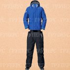 Костюм утеплённый непромокаемый дышащий DAIWA GORE-TEX GT Combi-Up Hi-Loft Winter Suit Blue XXL DW-1303