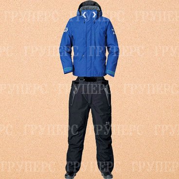Костюм утеплённый непромокаемый дышащий DAIWA GORE-TEX GT Combi-Up Hi-Loft Winter Suit Blue XXXL DW-1303