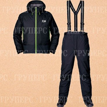 Костюм утеплённый непромокаемый дышащий DAIWA Rainmax Hi-Loft Winter Suit Black XXXL DW-3203