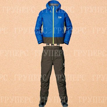 Костюм утеплённый непромокаемый дышащий DAIWA Rainmax Hi-Loft Winter Suit Blue XXXL DW-3203