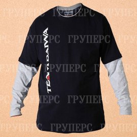 TD Long Sleeve T Shirt Navy / Grey размер -  XXL