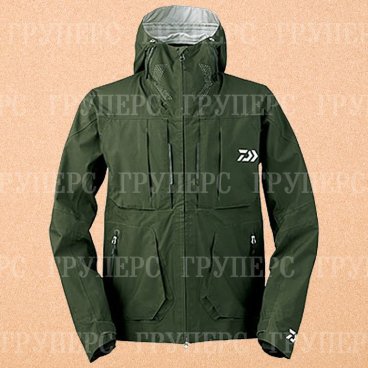 Куртка непромокаемая дышащая DAIWA GORE-TEX DR-1204J Dark Olive 3XL