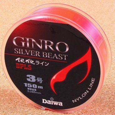 Монолеска DAIWA GINRO SILVER BEAST LINE P3.0 GOU-150 красно-розовая 0525