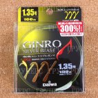 GINRO TRIPLE GANMA 1.35-100 монолеска  (зелёно-жёлтая) 0741