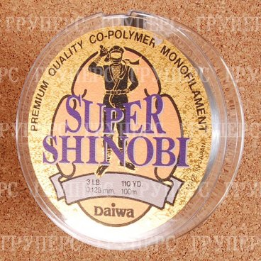 Монолеска DAIWA Super Shinobi 100м (0,128мм)