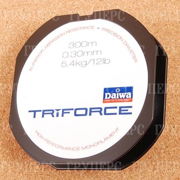 Монолеска DAIWA Triforce TFG 12-300N 0,30 мм ( 300м )