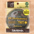 PE Performance 8 Braid + Si  / #2 (12,5 кг) - 120м
