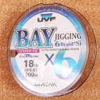 Плетеная леска DAIWA UVF Bay Jigging 6 Braid + SI 0,8-200 8,4kg ( 200м )