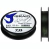 Плетеная леска DAIWA J-Braid X4 Dark Green 0.13мм 135м